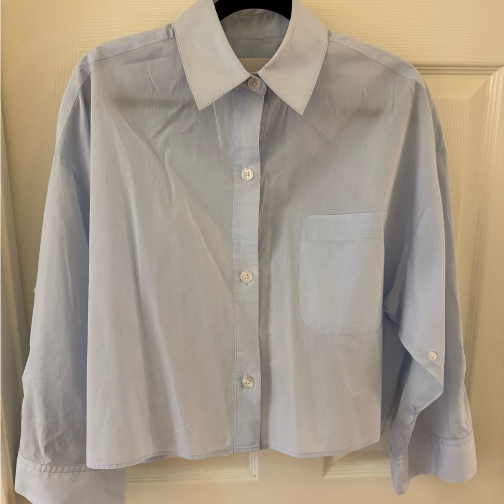 TWP Next Ex Light Blue Button-Up Shirt